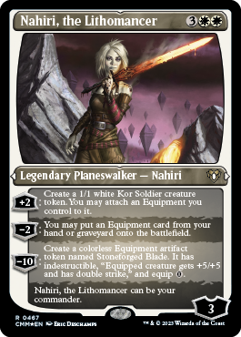 Picture of Nahiri, the Lithomancer          